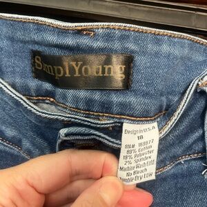 SmplYoung Blue Denim Jeans